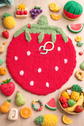 Berry Kozy Tummy Time Mat