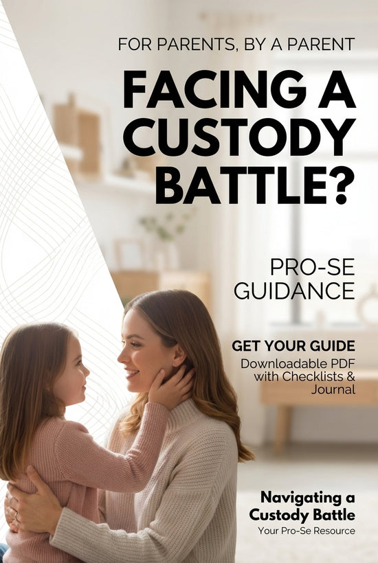Navigating a Custody Battle (Without a Lawyer)