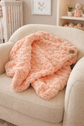 Pretty As A Peach Baby Blankey